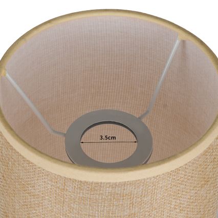 Brilagi - Paralume per lampada da tavolo TABLON E27 Ø 14 cm beige