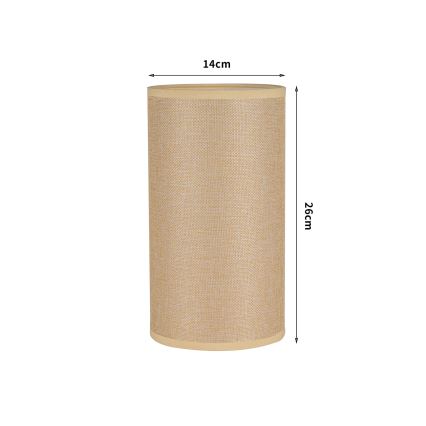 Brilagi - Paralume per lampada da tavolo TABLON E27 Ø 14 cm beige