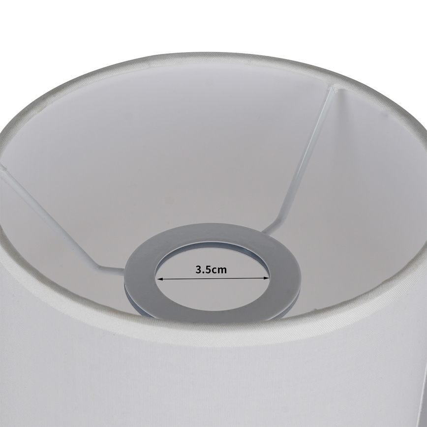 Brilagi - Paralume per lampada da tavolo TABLON E27 Ø 14 cm bianco