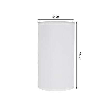 Brilagi - Paralume per lampada da tavolo TABLON E27 Ø 14 cm bianco