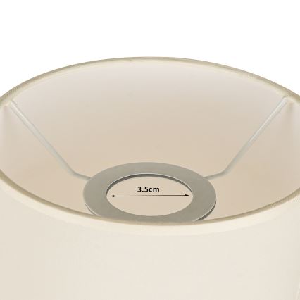 Brilagi - Paralume per lampada da tavolo TABLON E27 Ø 14 cm colore crema