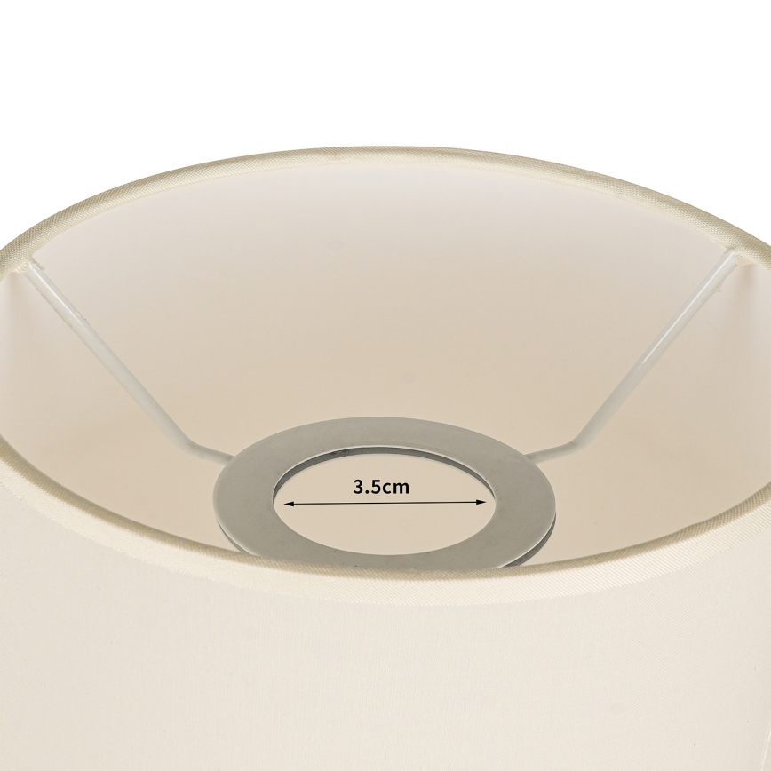 Brilagi - Paralume per lampada da tavolo TABLON E27 Ø 14 cm colore crema