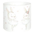 Brilagi - Paralume universale BOBO E27 Ø 15 cm bianco/coniglietti