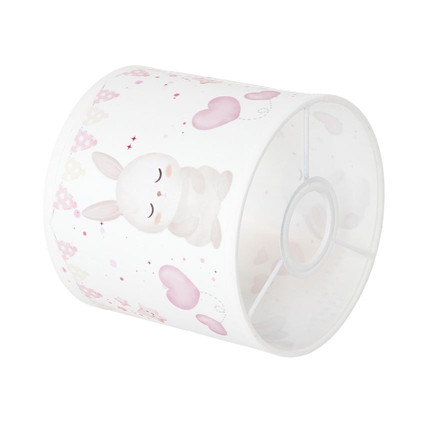 BRILAGI - Paralume universale BOBO E27 Ø 15 cm crema/coniglietti