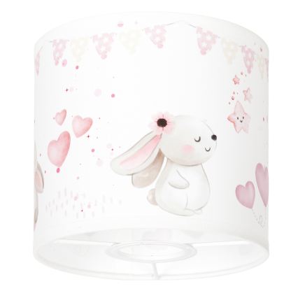 BRILAGI - Paralume universale BOBO E27 Ø 15 cm crema/coniglietti