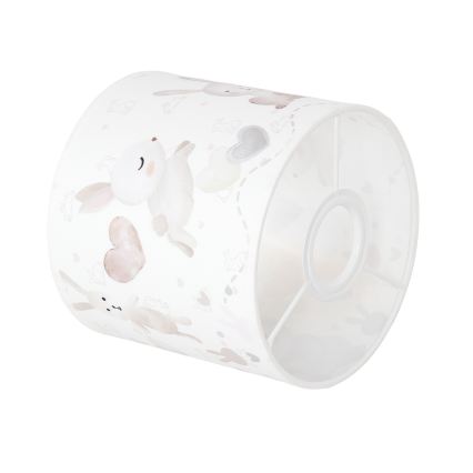 BRILAGI - Paralume universale BOBO per E27 Ø 15 cm bianco/coniglietti