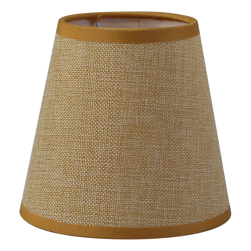 Brilagi - Paralume universale NUBILA E27 13x9 cm marrone chiaro