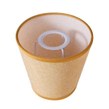 Brilagi - Paralume universale NUBILA E27 13x9 cm marrone chiaro