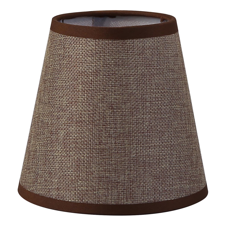 Brilagi - Paralume universale NUBILA E27 13x9 cm marrone