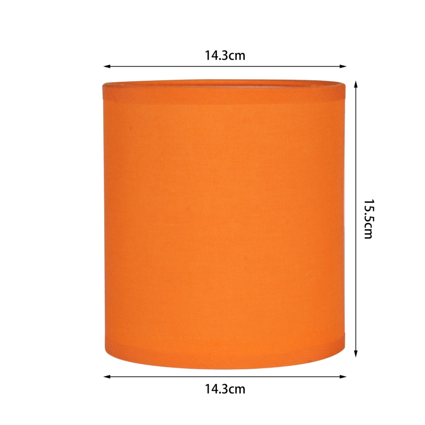 Brilagi - Paralume universale NUBILA E27 15,5 x 14 cm arancione