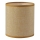 Brilagi - Paralume universale NUBILA E27 15,5x14 cm marrone chiaro