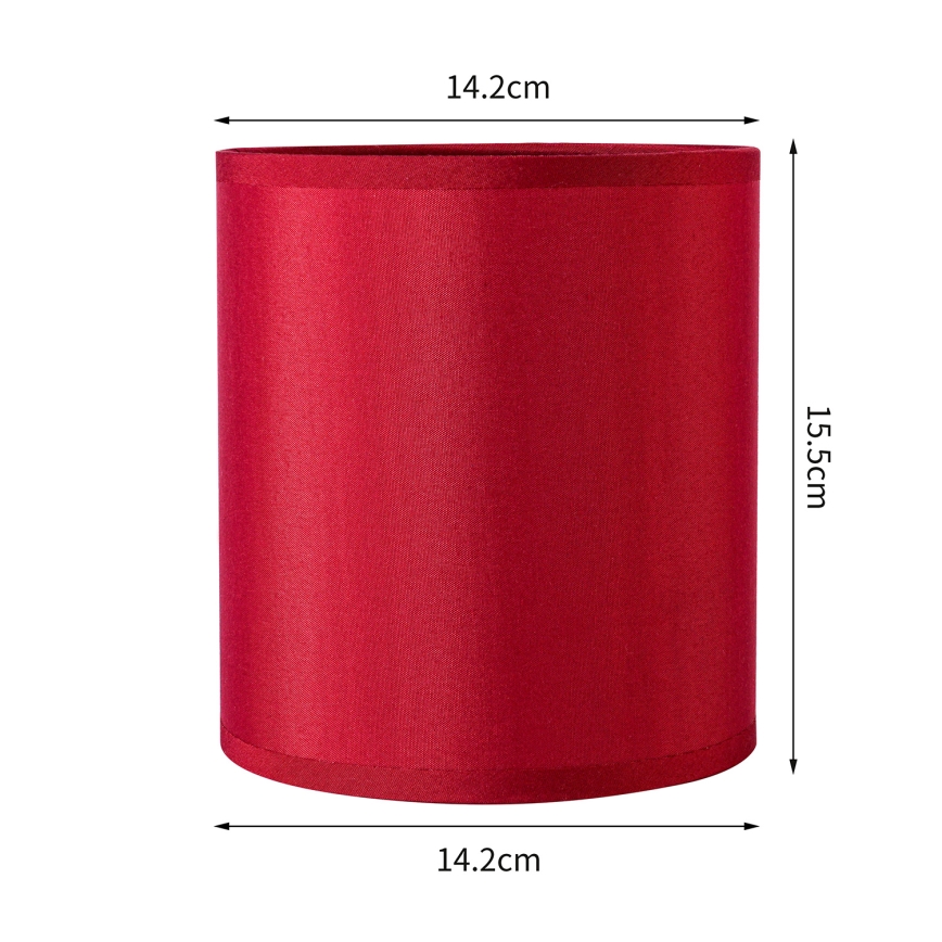 Brilagi - Paralume universale NUBILA E27 15,5x14 cm Pompeiana rosso