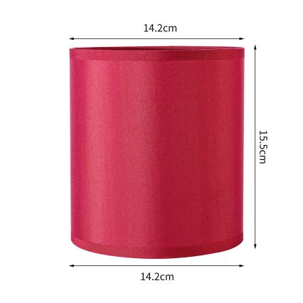 Brilagi - Paralume universale NUBILA E27 15,5x14 cm rosa