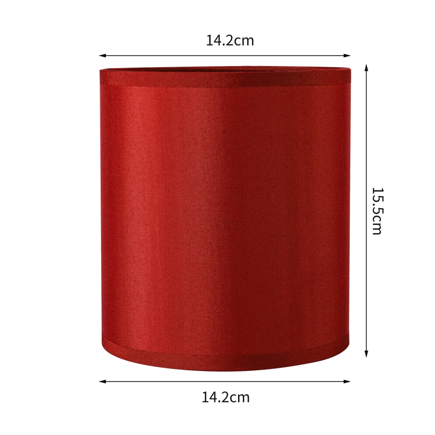 Brilagi - Paralume universale NUBILA E27 15,5x14 cm rosso