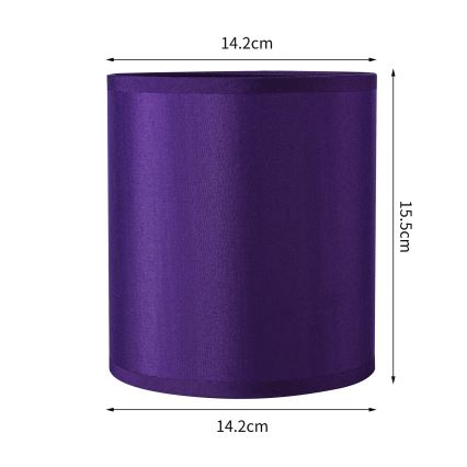 Brilagi - Paralume universale NUBILA E27 15,5x14 cm viola