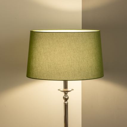 Brilagi - Piantana LED CERIA 1xE27/60W/230V Ø 45 cm cromo lucido/verde