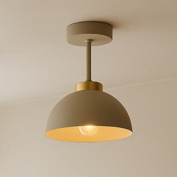 Brilagi - Plafoniera 1xE27/60W/230V beige/oro