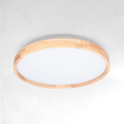 Brilagi - Plafoniera LED ALSON LED/24W/230V Ø 29,5 cm rovere