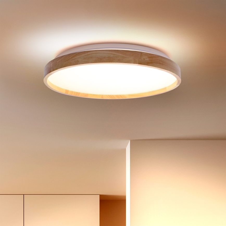 Brilagi - Plafoniera LED ALSON LED/24W/230V Ø 29,5 cm rovere