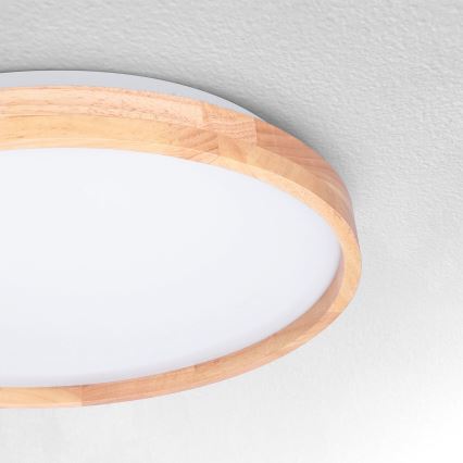 Brilagi - Plafoniera LED ALSON LED/24W/230V Ø 29,5 cm rovere