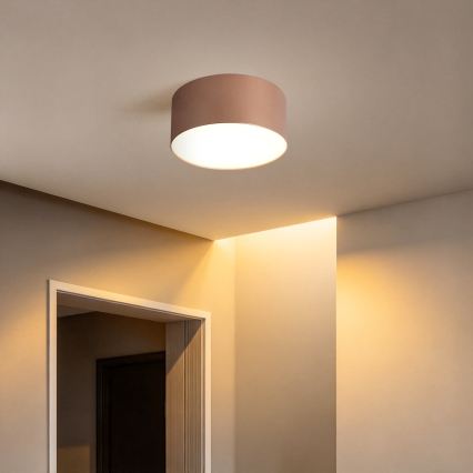 BRILAGI - Plafoniera da esterno LED FORIS LED/14W/230V Ø 12 cm finitura bronzata IP44