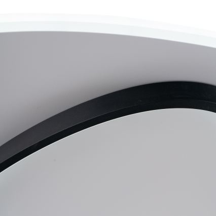 Brilagi - Plafoniera LED dimmerabile FLARE LED/70W/230V 3000-6000K 55x55 cm bianco/nero + telecomando