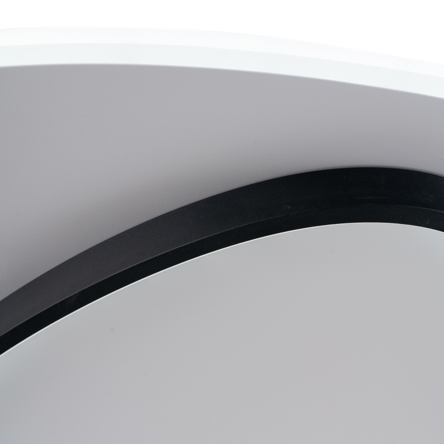 Brilagi - Plafoniera LED dimmerabile FLARE LED/70W/230V 3000-6000K 55x55 cm bianco/nero + telecomando