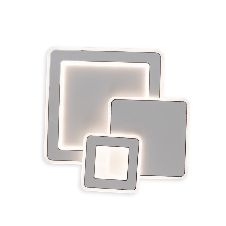 Brilagi - Plafoniera LED dimmerabile MODERN LED/93W/230V 3000-6000K 48,5x48,5 cm + telecomando