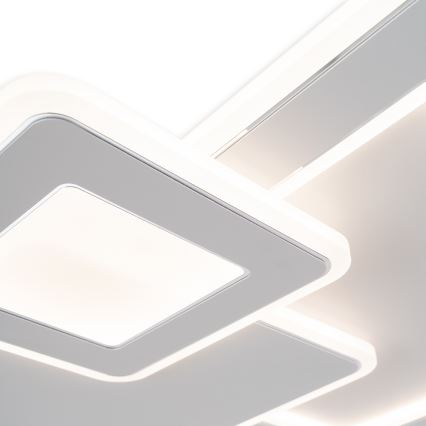 Brilagi - Plafoniera LED dimmerabile MODERN LED/93W/230V 3000-6000K 48,5x48,5 cm + telecomando