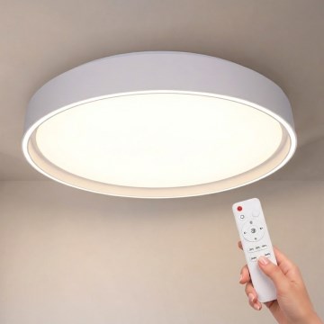 Brilagi - Plafoniera a LED dimmerabile NANCI LED/60W/230V 3000-6500K Ø 49 cm bianco + telecomando