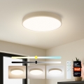 Brilagi - Plafoniera a LED dimmerabile POOL SMART LED/48W/230V 3000-6000K Ø 40 cm Wi-Fi Tuya beige + telecomando