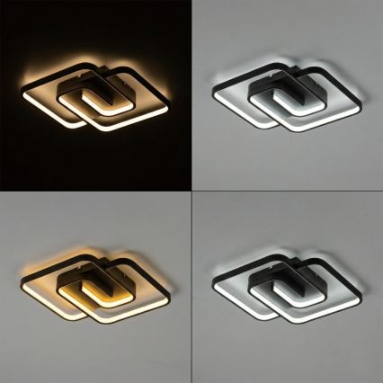 Brilagi - Plafoniera LED dimmerabile VELO LED/64W/230V 3000-6500K 48x48 cm + telecomando