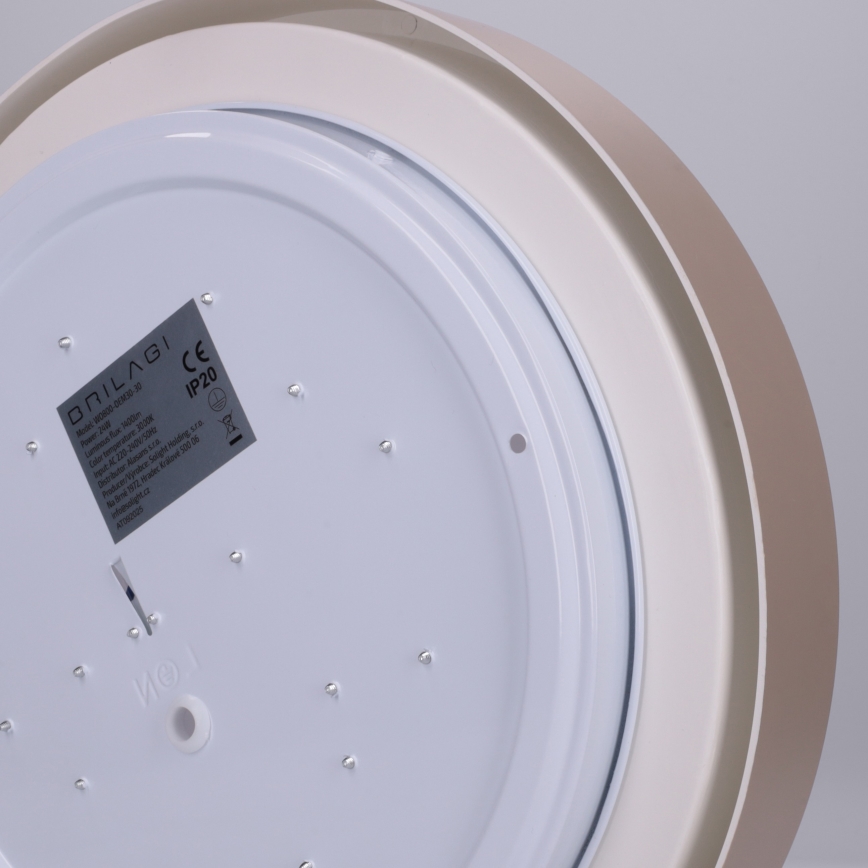 Brilagi - Plafoniera a LED MATTEO LED/24W/230V Ø 31 cm taupe