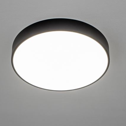 Brilagi - Plafoniera da bagno POOL LED/36W/230V 3000/4000/5500K Ø 40 cm IP54 nero