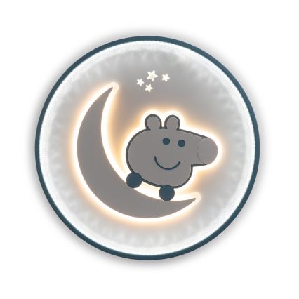 Brilagi - Plafoniera LED per cameretta PIGGY LED/70W/230V 3000/4500/6000K Ø 45 cm