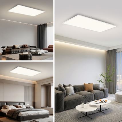 Brilagi - Plafoniera LED SLIMFRAME 80W/230V 120x60 cm 3000/4000/6000K bianca