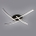 Brilagi - Plafoniera a LED STRIPES 32W/230V 60x60 cm, nera