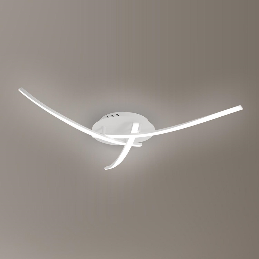 Brilagi - Plafoniera a LED STRIPES LED/24W/230V Ø 64 cm bianco
