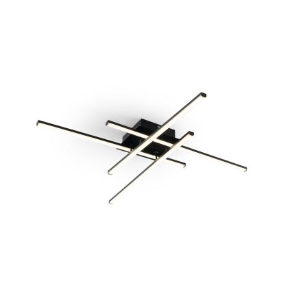 Brilagi - Plafoniera LED STRIPES LED/37W/230V 68x68 cm nero