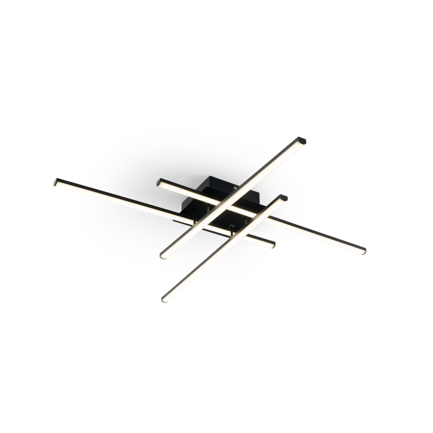 Brilagi - Plafoniera LED STRIPES LED/37W/230V 68x68 cm nero