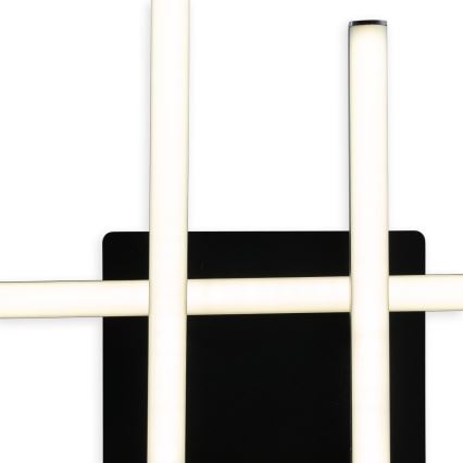 Brilagi - Plafoniera LED STRIPES LED/37W/230V 68x68 cm nero