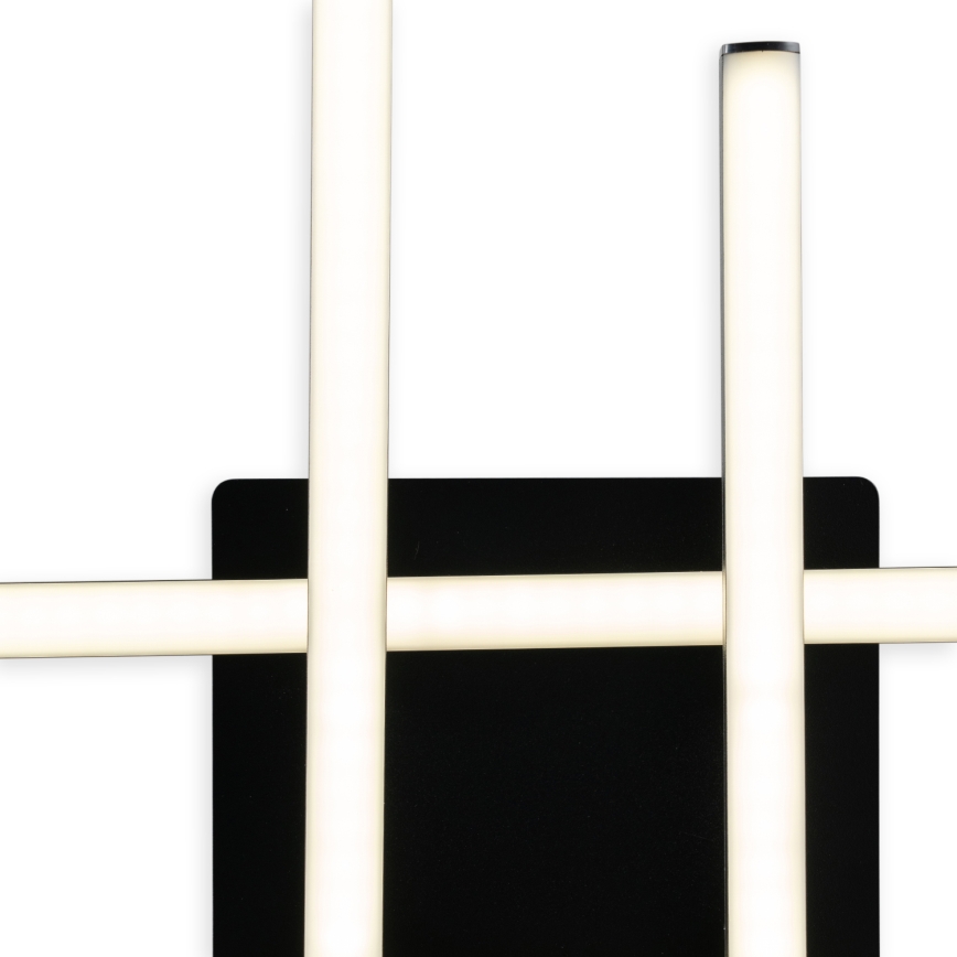 Brilagi - Plafoniera LED STRIPES LED/37W/230V 68x68 cm nero