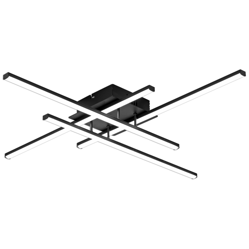 Brilagi - Plafoniera LED STRIPES LED/37W/230V 68x68 cm nero
