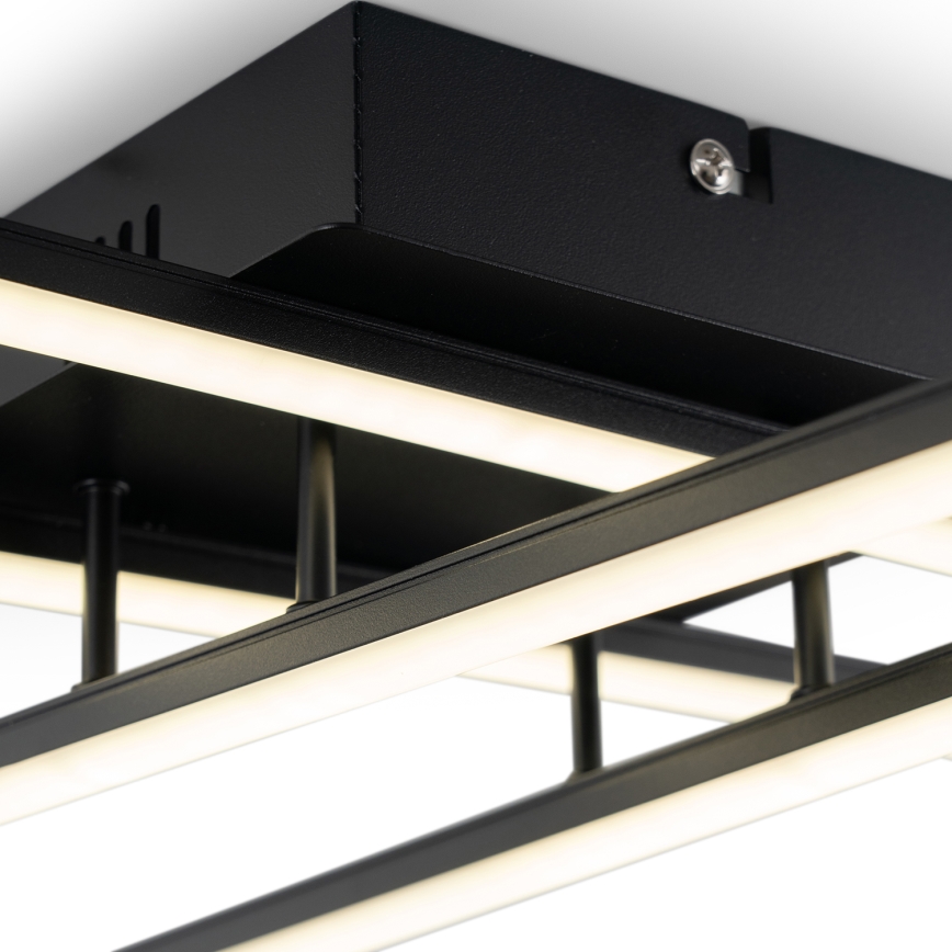 Brilagi - Plafoniera LED STRIPES LED/37W/230V 68x68 cm nero