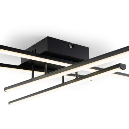 Brilagi - Plafoniera LED STRIPES LED/37W/230V 68x68 cm nero