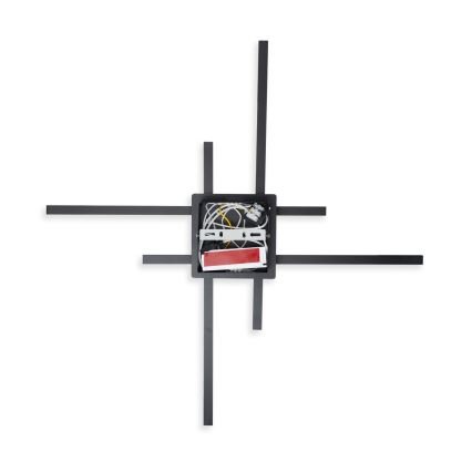 Brilagi - Plafoniera LED STRIPES LED/37W/230V 68x68 cm nero