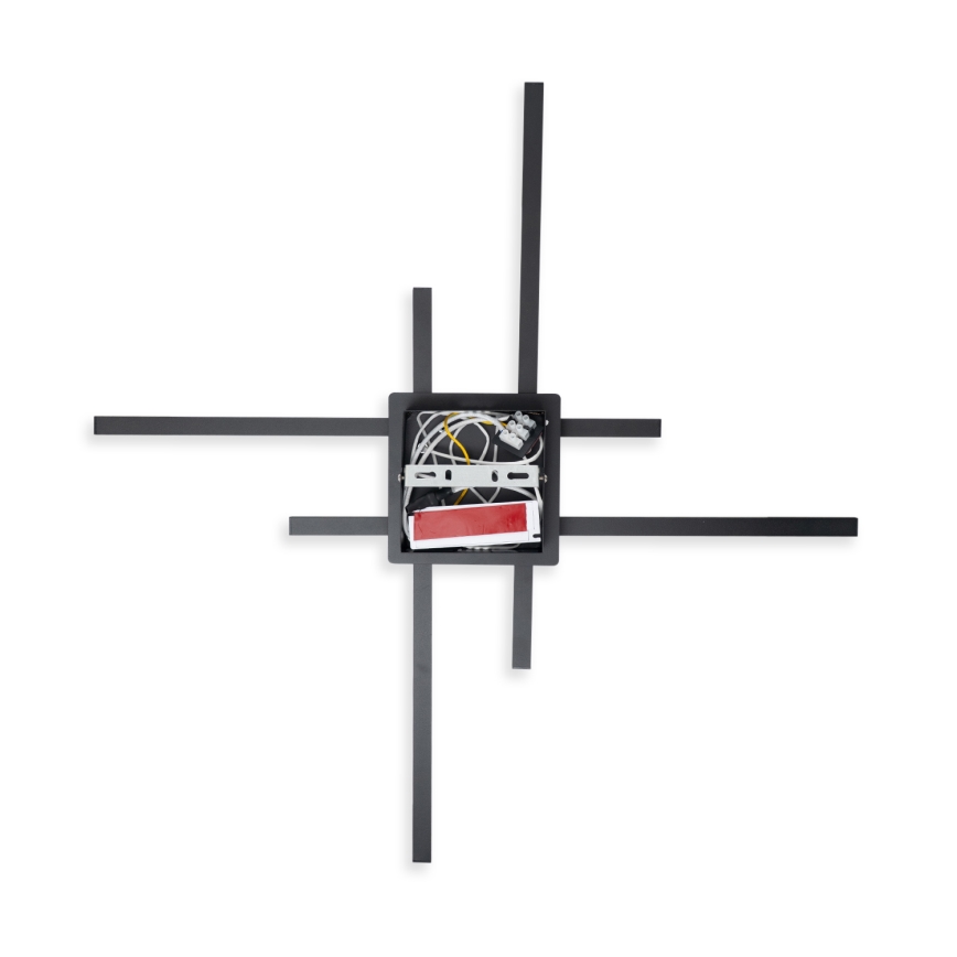 Brilagi - Plafoniera LED STRIPES LED/37W/230V 68x68 cm nero