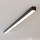 Brilagi - Plafoniera a montaggio superficiale FULLDAY LED/30/40/50W/230V 2700/4000/6000K 150 cm nero