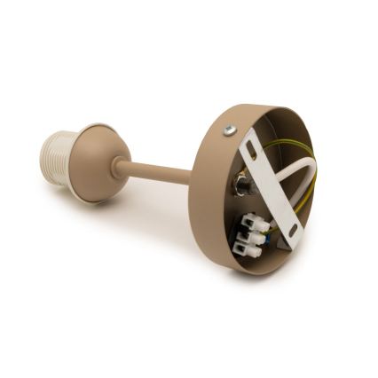 Brilagi - Plafoniera a montaggio superficiale PARTY 1xE27/60W/230V Ø 10 cm beige