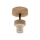Brilagi - Plafoniera a montaggio superficiale PARTY 1xE27/60W/230V Ø 10 cm rovere